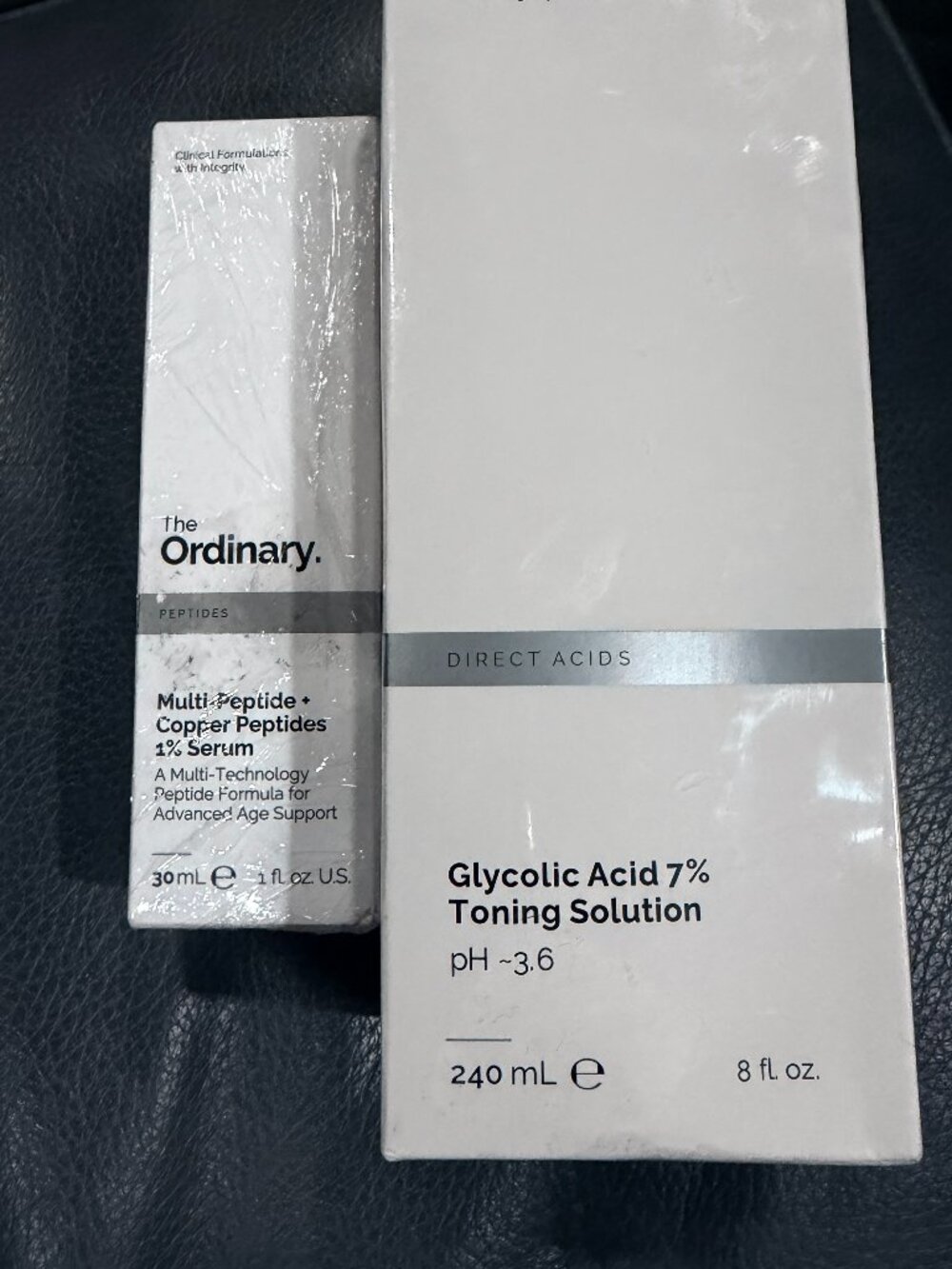 NIB The Ordinary Set - Multi-Peptide + Copper Peptides & Glycolic Acid